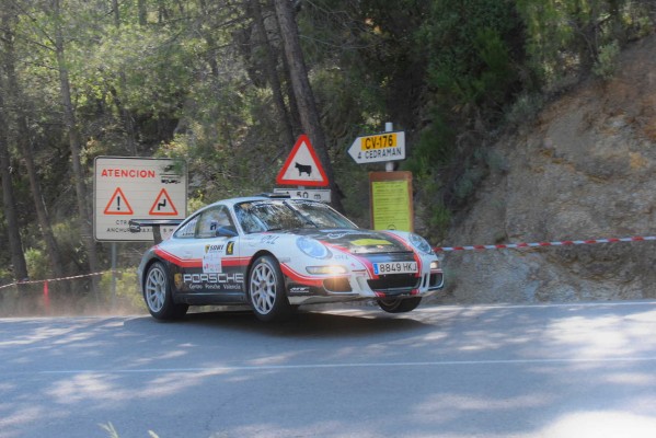Victoria de Santi Cañizares en el Rallye Cerámica y Karting en Chiva