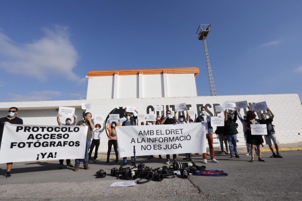 Los fotógrafos reivindican su derecho a informar frente a LaLiga y el Consejo Superior de Deportes