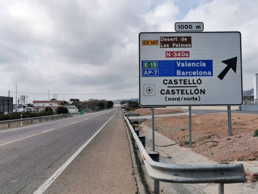 El Gobierno prevé mantener el veto a camiones en la N-340 pese a ser gratis la AP-7