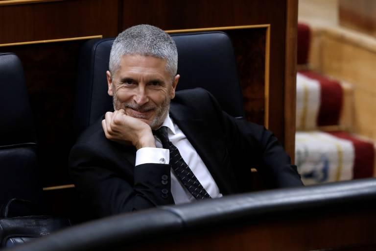 Marlaska elude contestar a la oposición si ordenó pedir información al coronel cesado por la investigación del 8M