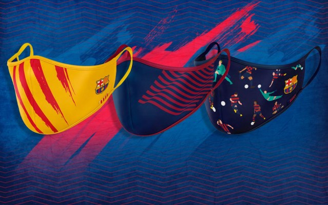 Las mascarillas, nueva revolución en el merchandising futbolístico