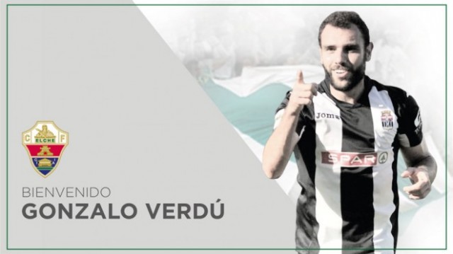 Gonzalo Verdú, primer fichaje del Elche para la próxima temporada