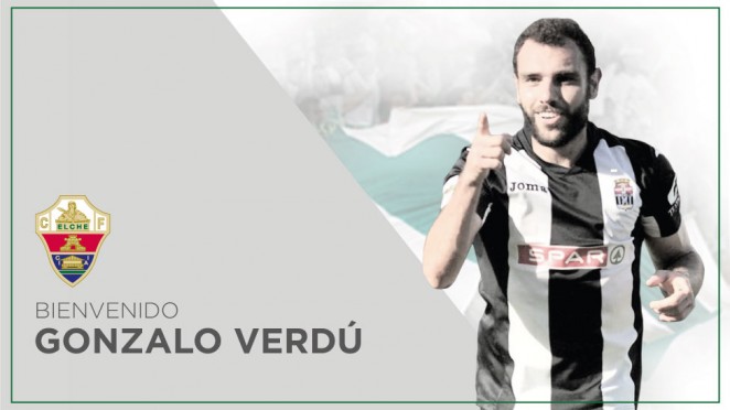 Gonzalo Verdú, primer fichaje del Elche para la próxima temporada