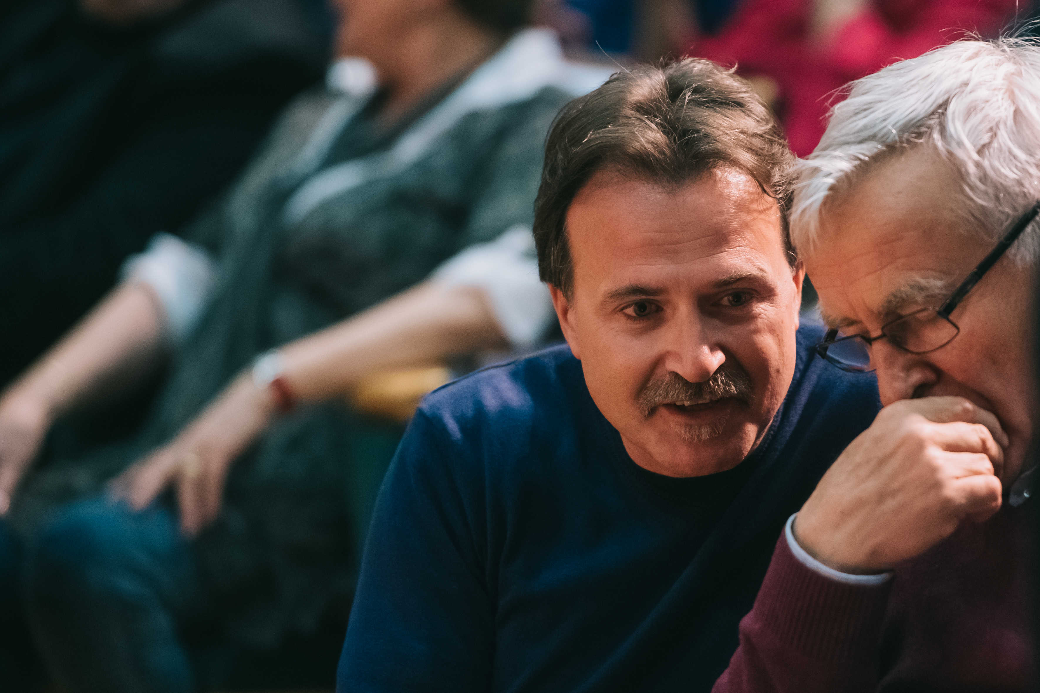  Giuseppe Grezzi y Joan Ribó. Foto: KIKE TABERNER - 