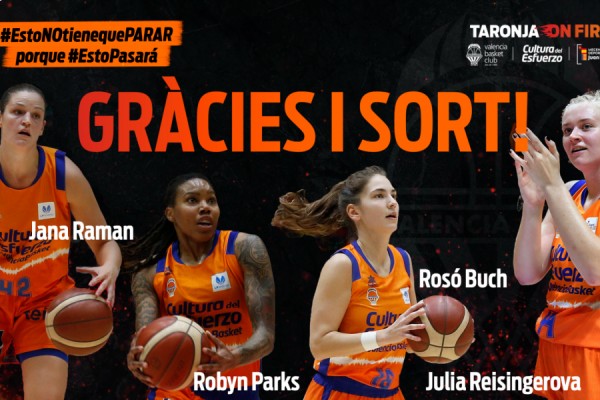 Raman, Buch, Parks y Reisingerova no estarán en el nuevo proyecto de Valencia Basket
