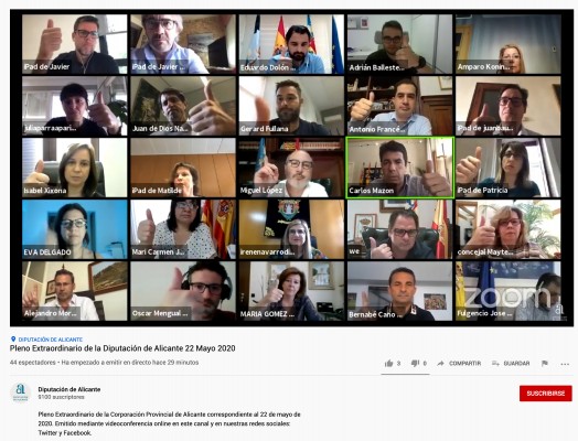 Así será el reparto de las ayudas de la Diputación de Alicante a pymes, autónomos y profesionales 