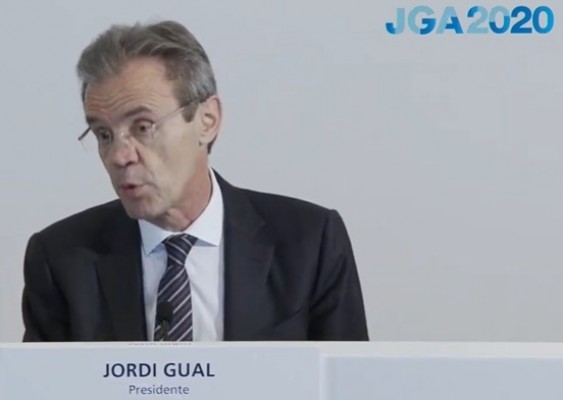 Gual (CaixaBank) pide más coordinación fiscal europea para afrontar la covid