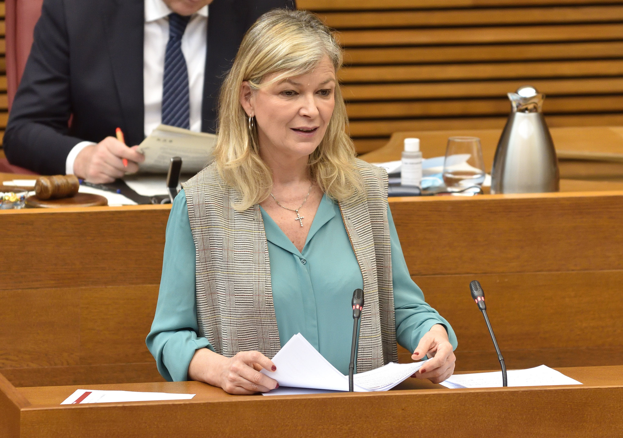 La consellera de Justicia, Gabriela Bravo. Foto: CORTS/INMA CABALLER - 