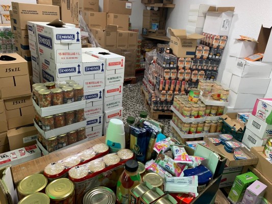 El Ayuntamiento de Murcia amplía el reparto de alimentos a más de dos mil personas