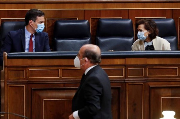 El apoyo de PNV y Cs garantiza al Gobierno la prórroga del estado de alarma pero solo 15 días