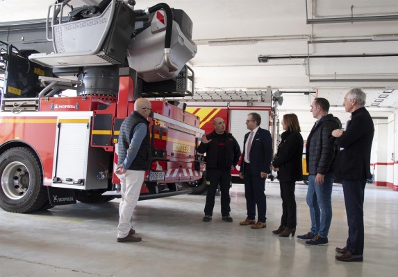 La Diputación de Castellón realizará 400 test rápidos a bomberos, Protección Civil y parque móvil