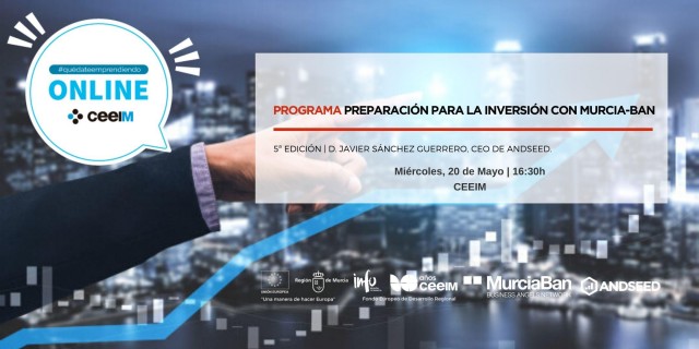 Murcia-Ban prepara para la inversión a emprendedores que busquen financiación
