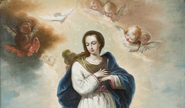 Una Purísima de Paulino Pedemonte, el pintor genovés que dejó su huella en Murcia en el XVIII, a subasta