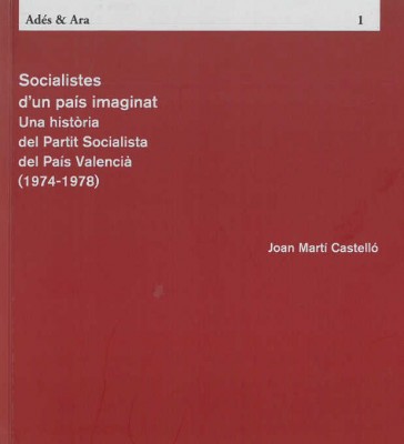 'Socialistes d'un país imaginat', el llibre que inaugura una altra nova col·lecció del Magnànim
