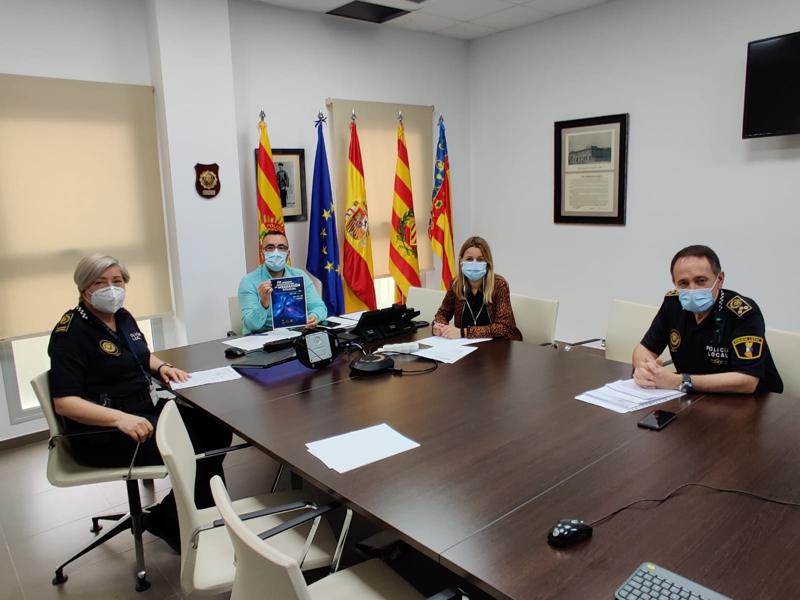 
Vila-real suspén el Congrés de Mediació Policial a fi de poder celebrar-lo presencialment en 2021