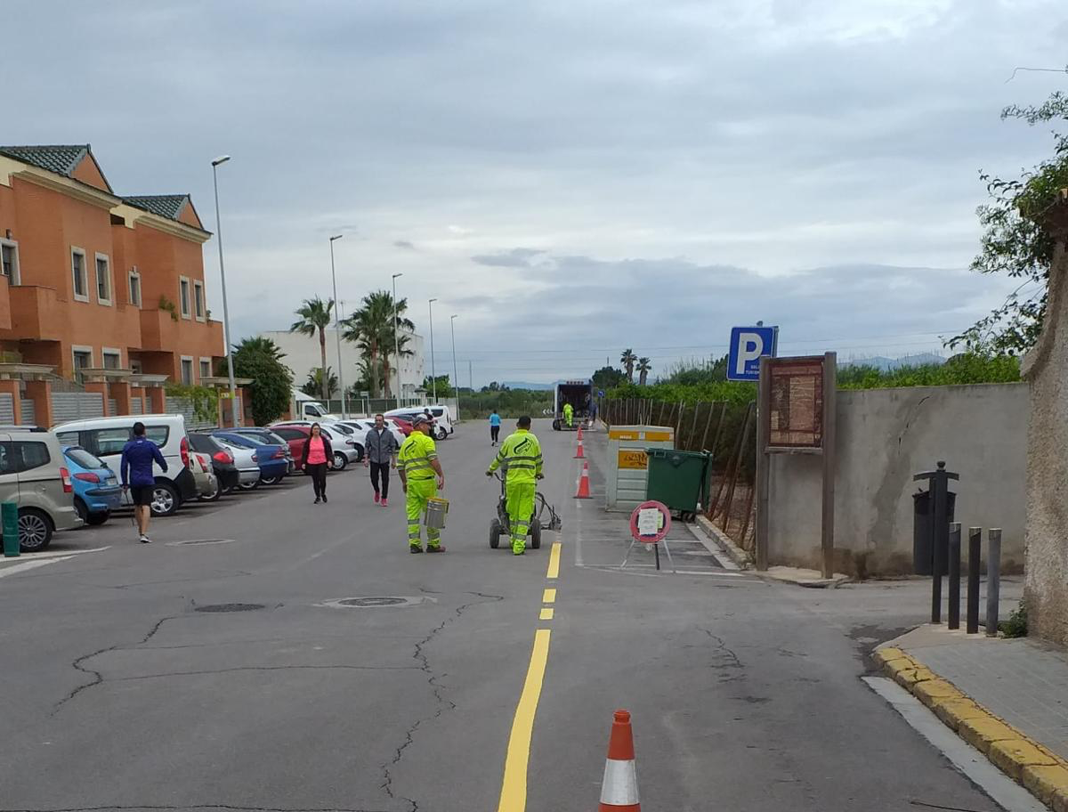 Almassora restringe parte del centro urbano para garantizar la distancia de seguridad entre peatones