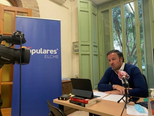 Pablo Ruz lanza un recado al resto de la oposición en Elche por 
