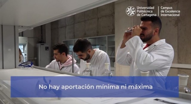 La UPCT recurre al 'crowdfunding' para pagar la matrícula de los alumnos afectados por la crisis