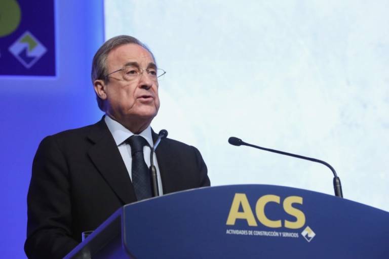 Florentino Pérez, presidente de ACS - 