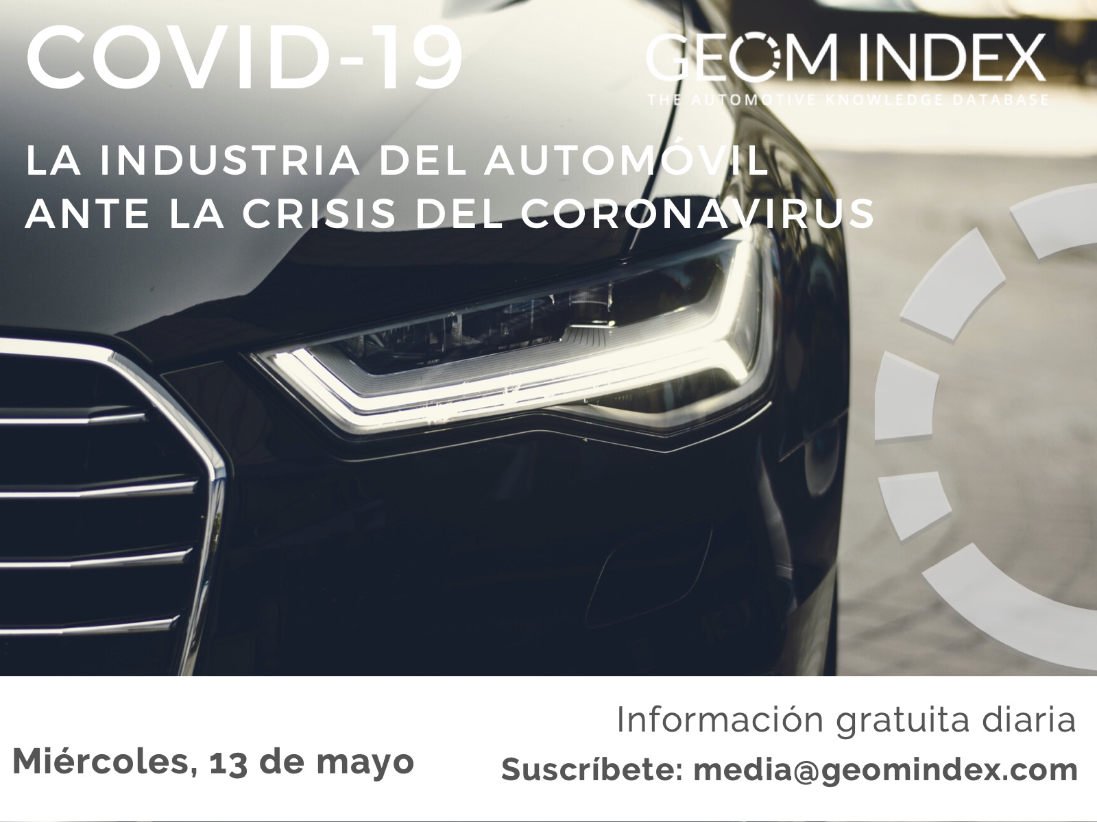 La industria del automóvil ante la crisis de la covid-19
