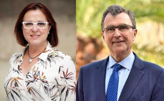 La vicepresidenta Franco riñe al alcalde Ballesta en una carta por 
