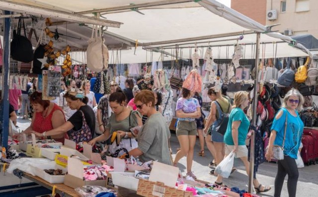 Los mercadillos de Murcia se reactivan: el lunes vuelven todos menos La Fama y El Palmar