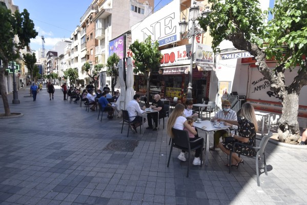 Primer día de Benidorm en la Fase 1 del desconfinamiento
