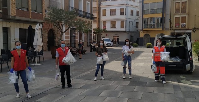 Betxí comença el repartiment de mascaretes entre els menors de 14 anys de la localitat