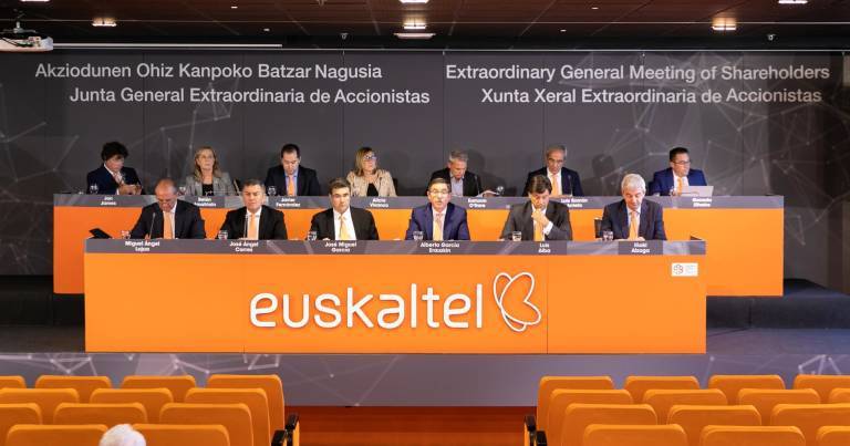  Euskaltel celebrará su junta de accionistas del 2 de junio vía telemática