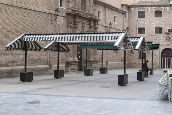 Lío por las terrazas de Murcia: 300 peticiones de ampliación y quejas por 