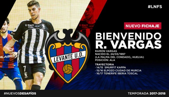 El Levante UD FS ficha a Ramón Vargas y Oviaño abandona el club