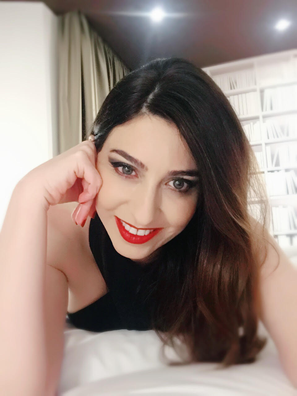 El selfiematón de Belén Riquelme