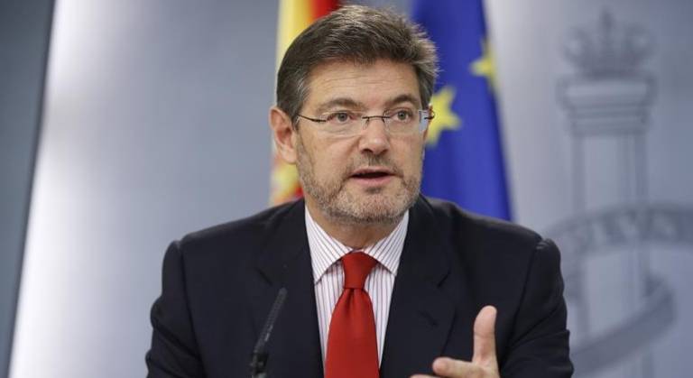 Rafael Catalá , ministro de Justicia. Foto: EFE - 