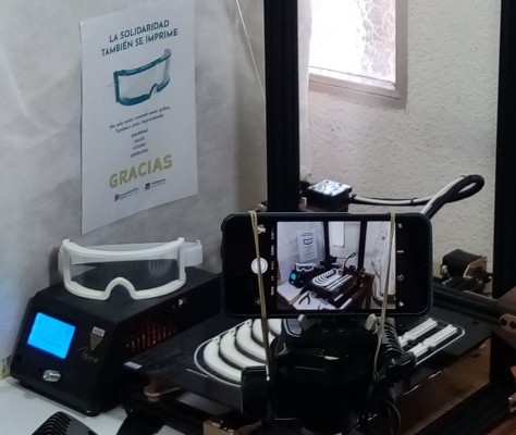 3D Fils diseña un aditivo antibacteriano para el filamento con el que se fabrican gafas de protección