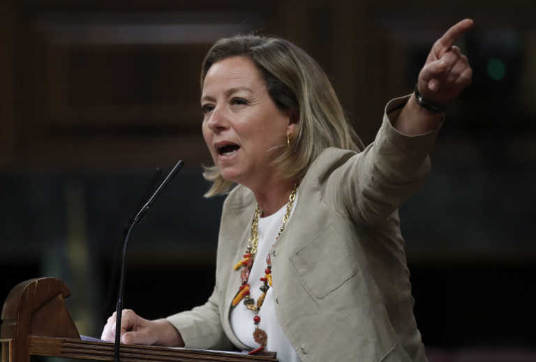  La diputada de Coalición Canaria Ana Oramas. Foto: EFE/JUANJO MARTÍN - 