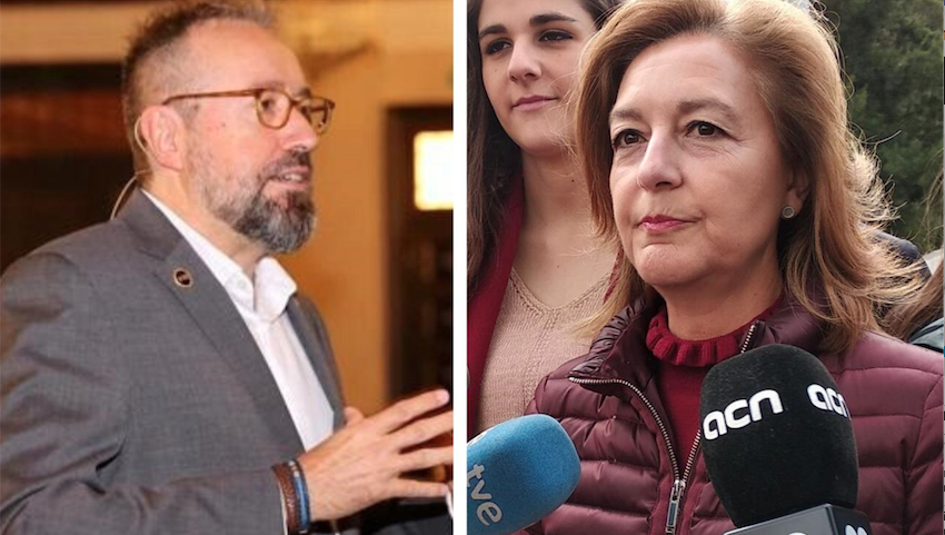 Juan Carlos Girauta y Carina Mejías. Foto: VP - 