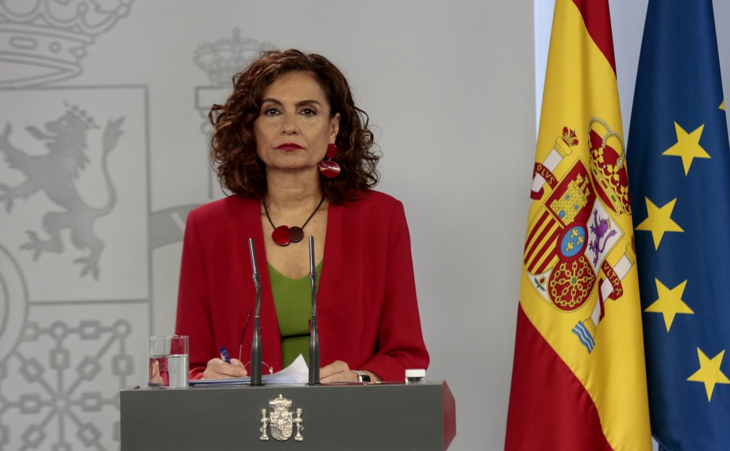 La ministra de Hacienda, María Jesús Montero. Foto: MONCLOA - 