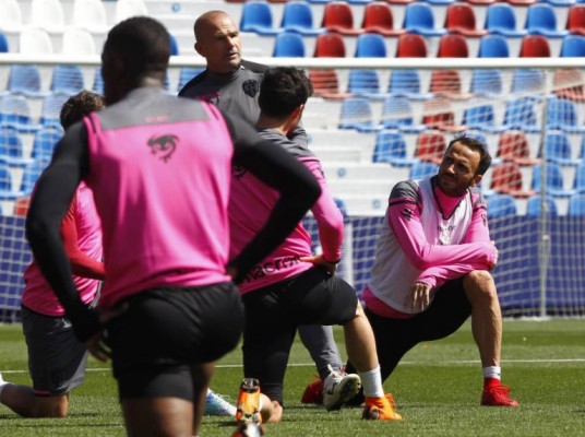 El Levante se prepara para la vuelta y desinfecta la ciudad deportiva
