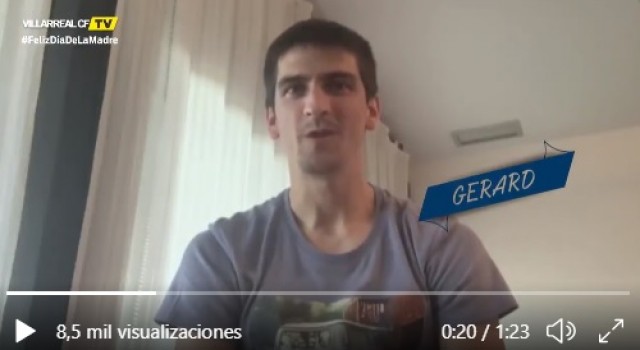 Los jugadores del Villarreal felicitan a sus madres desde el confinamiento
