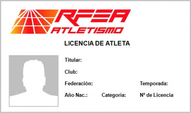 Los atletas que salgan a correr estarán respaldados por la Federación Murciana con una licencia digital