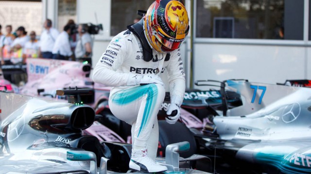 Hamilton saldrá desde la 'pole' en Baku
