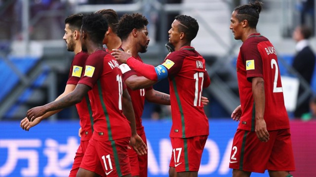 Nani se estrena en la Confederaciones
