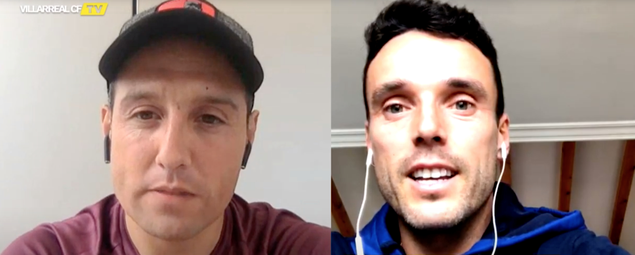 Fútbol, tenis, superación y caminos vitales paralelos en una charla entre Cazorla y Bautista