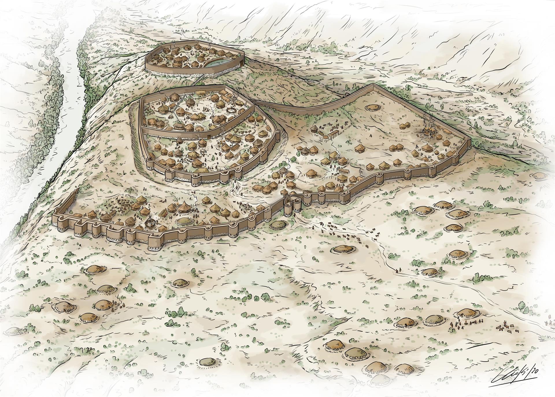 Un estudio ubica la primera ciudad de la Península Ibérica junto a Los Millares (Almería)