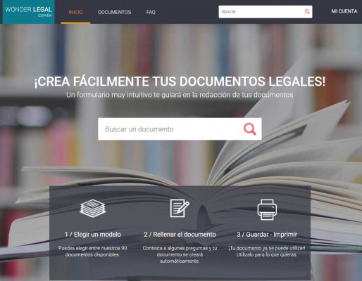 Wonder Legal, la 'startup' para conseguir (algunos) documentos legales sin abogado