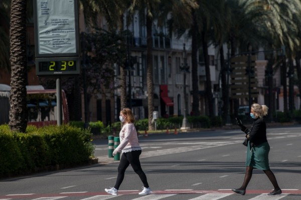 Estas son las franjas horarias para salir: paseos y el deporte individual de 6 a 10 y de 20 a 23 