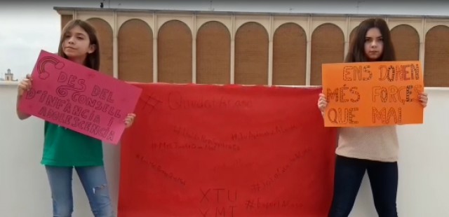 El Consejo de la Infancia y la Adolescencia de Almussafes anima a la población durante el confinamiento