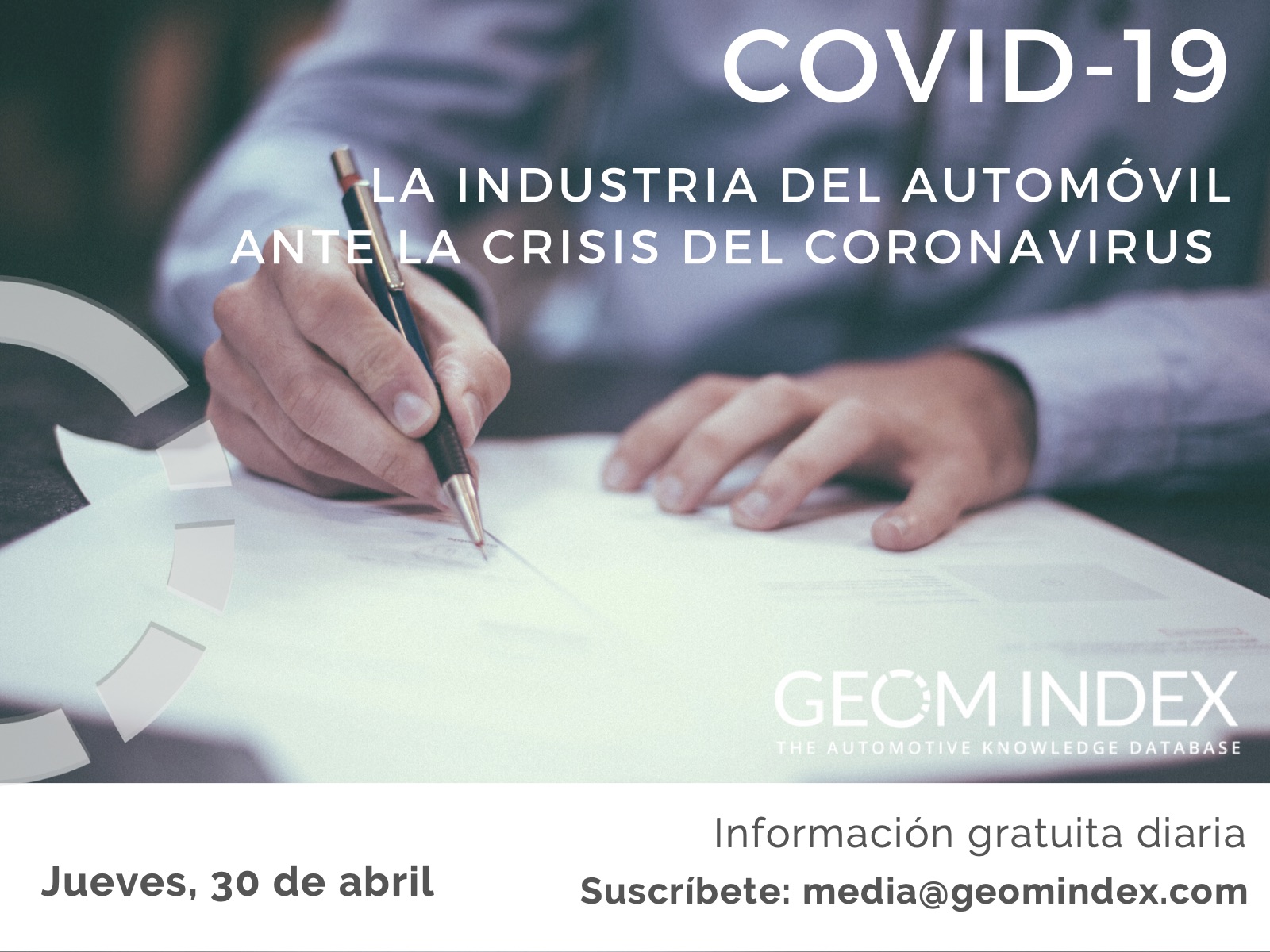 La industria del automóvil ante la crisis del Covid-19