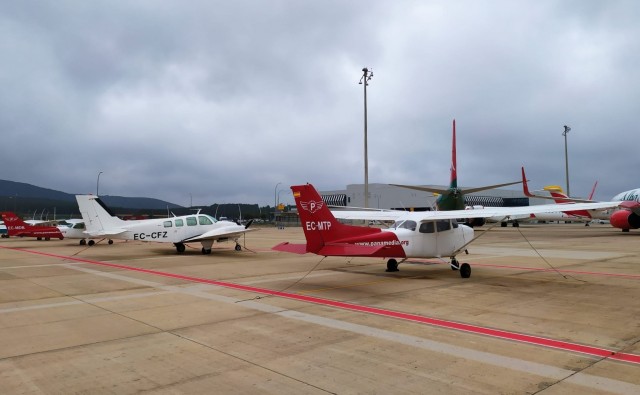 El aeropuerto de Castellón albergará dos hangares para el mantenimiento de avionetas