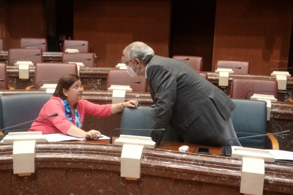 La Asamblea Regional envía a sus diputados al patio